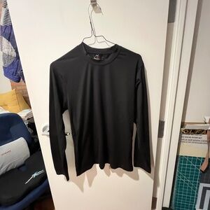 Watsons Black Thermal long-sleeve shirt small